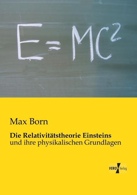 Max Born: Die Relativitätstheorie Einsteins, Buch