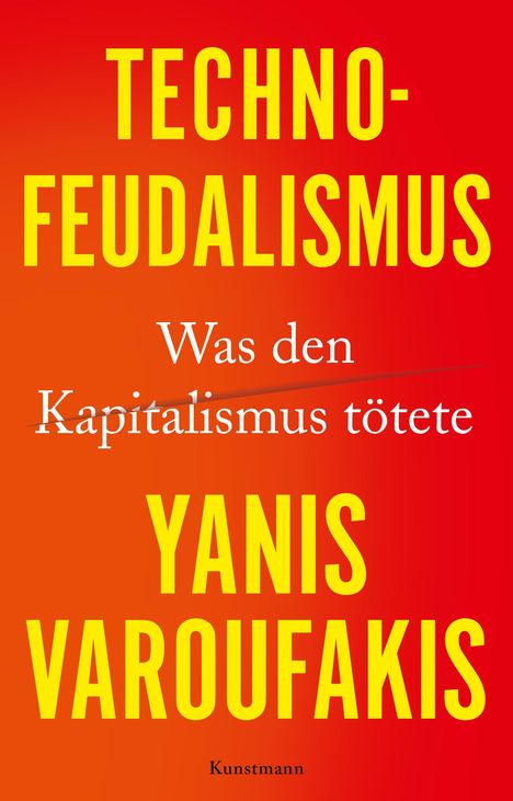 Yanis Varoufakis: Technofeudalismus, Buch