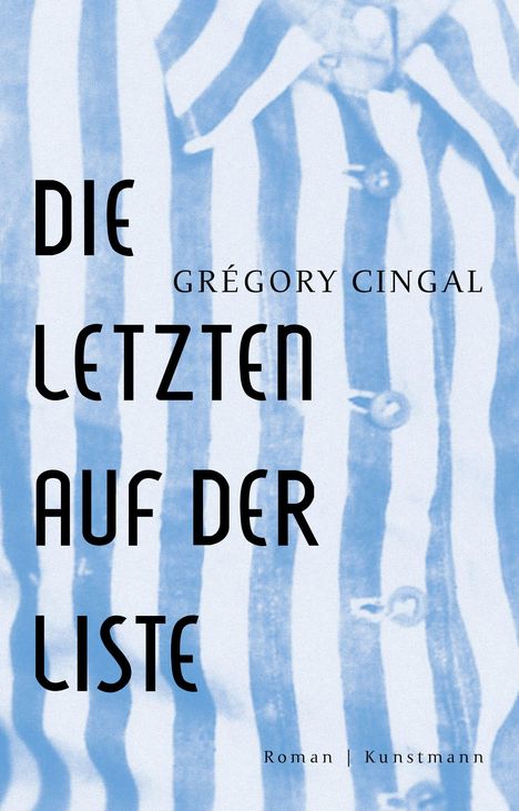 Grégory Cingal: Die letzten auf der Liste, Buch