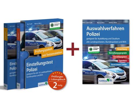 Kurt Guth: Einstellungstest + Auswahlverfahren Polizei: Paket, Buch