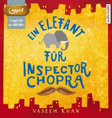 Vaseem Khan: Ein Elefant für Inspector Chopra, CD