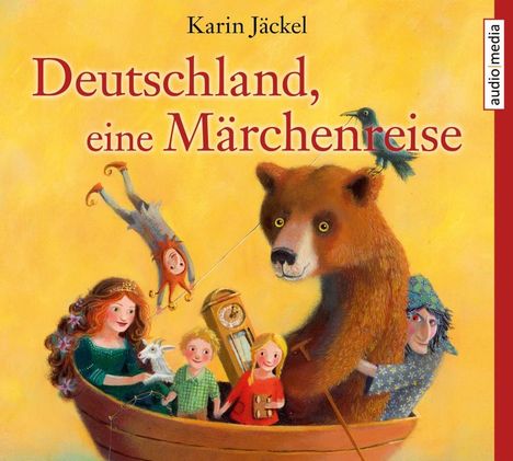 Karin Jäckel: Deutschland, eine Märchenreise, 3 CDs