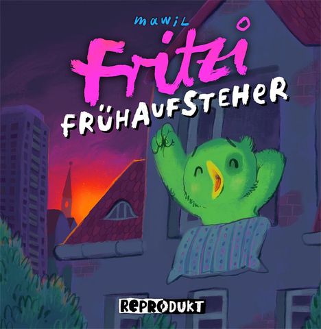 Mawil: Fritzi Frühaufsteher, Buch