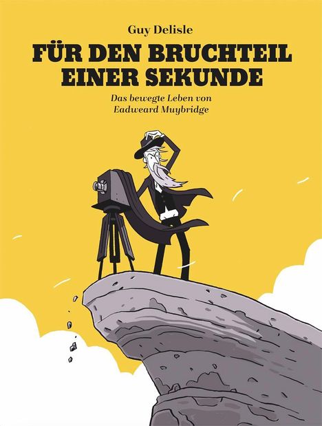 Guy Delisle: Für den Bruchteil einer Sekunde, Buch