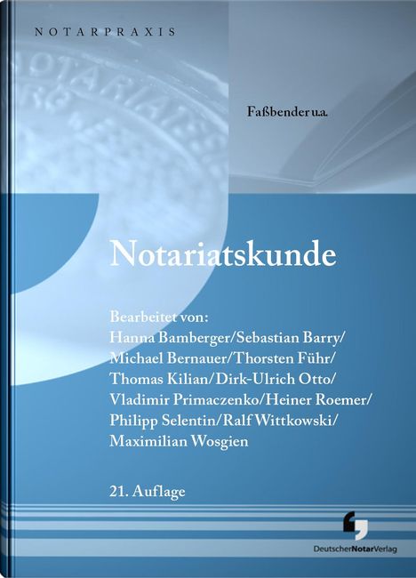 Notariatskunde, Buch
