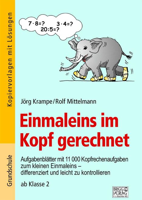 Jörg Krampe: Einmaleins im Kopf gerechnet, Buch