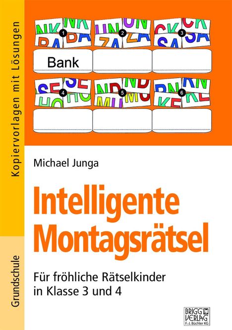 Michael Junga: Intelligente Montagsrätsel 3./4. Klasse, Buch