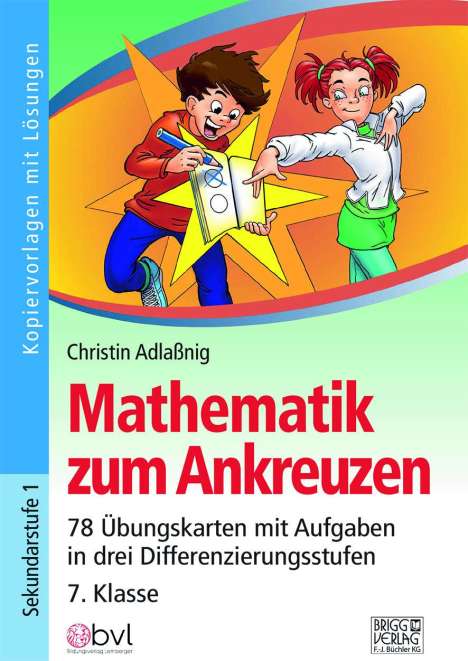 Christin Adlaßnig: Mathematik zum Ankreuzen 7. Klasse, Buch