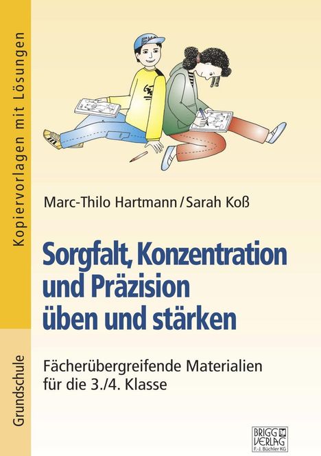 Marc-Thilo Hartmann: Sorgfalt, Konzentration und Präzision 3./4. Kl., Buch