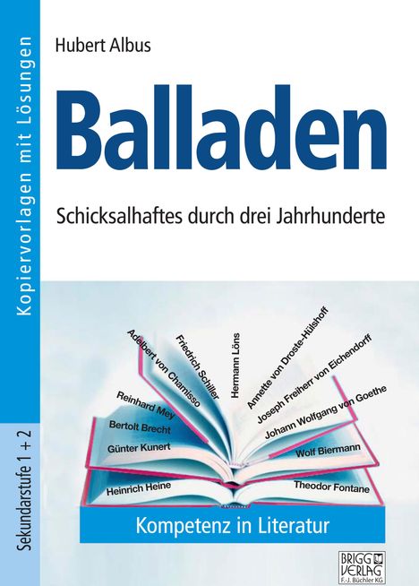 Hubert Albus: Balladen, Buch