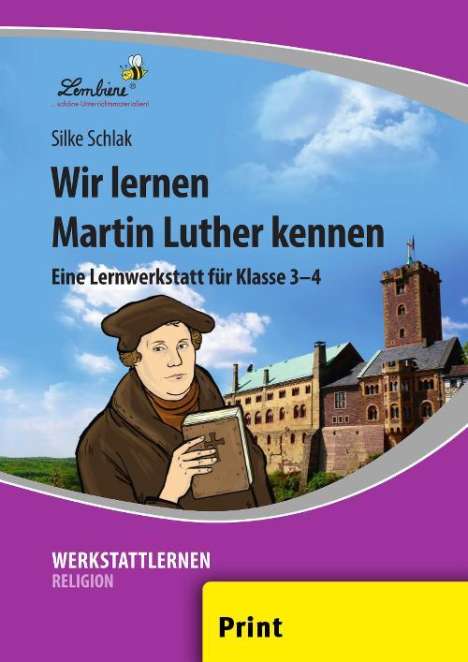 Silke Schlak: Wir lernen Martin Luther kennen (PR), Buch