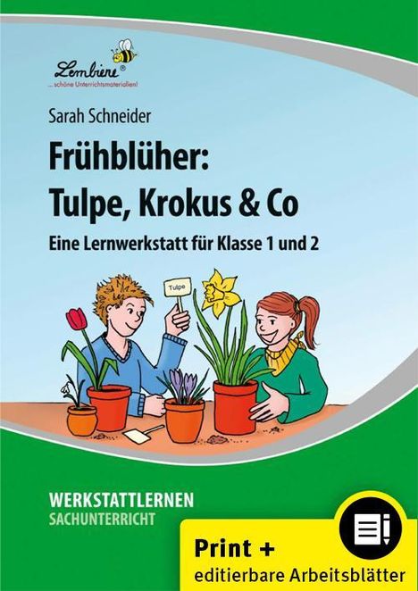 Sarah Schneider: Frühblüher: Tulpe, Krokus &amp; Co, 1 Buch und 1 Diverse