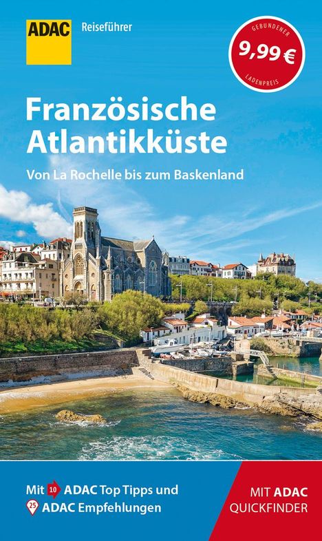 Jonas Fieder: ADAC Reiseführer Französische Atlantikküste, Buch