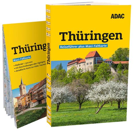 Bärbel Rechenbach: ADAC Reiseführer plus Thüringen, Buch