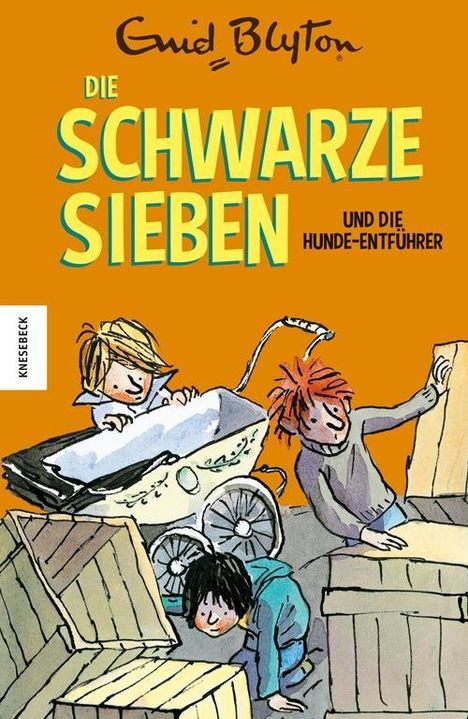 Enid Blyton: Die Schwarze Sieben und die Hunde-Entführer, Buch