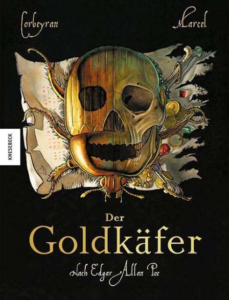 Éric Corbeyran: Der Goldkäfer, Buch