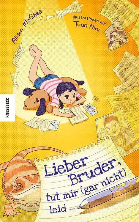 Alison McGhee: Lieber Bruder, tut mir (gar nicht) leid ..., Buch