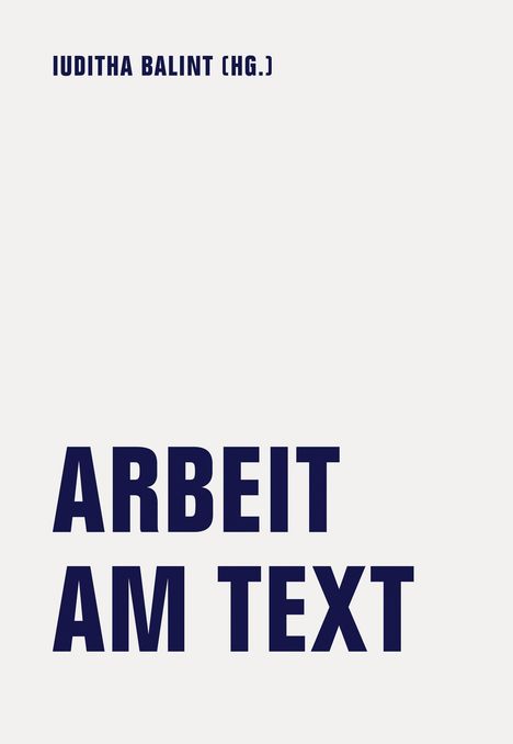 Jörg Albrecht: Albrecht, J: Arbeit am Text, Buch