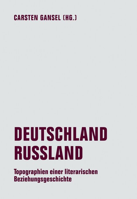 Deutschland / Russland, Buch