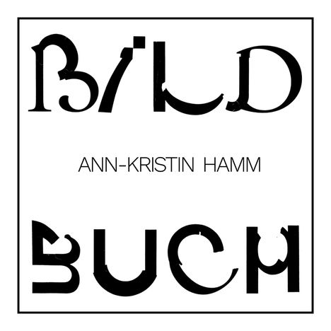 Ann-Kristin Hamm: Bild Buch, Buch