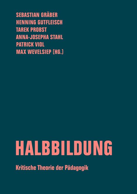 Halbbildung, Buch