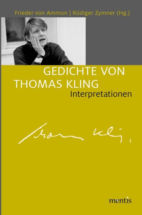 Gedichte von Thomas Kling, Buch