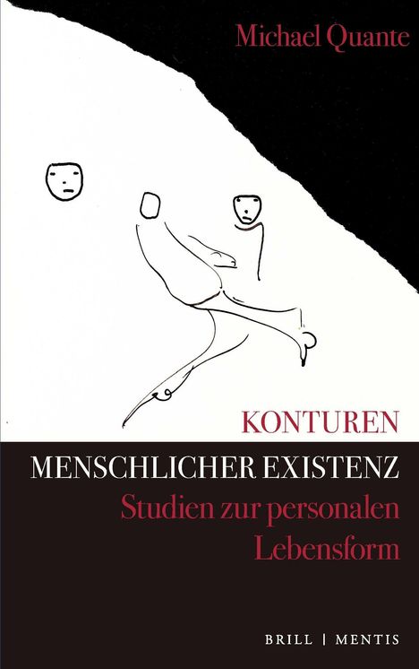 "Michael Quante", "KONTUREN MENSCHLICHER EXISTENZ", "Studien zur personalen Lebensform", abstrakte Linienzeichnung.