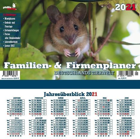 Jörg Neubert: Neubert, J: Familien- &amp; Firmenplaner 2021, Kalender