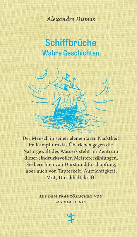 Alexandre Dumas: Schiffbrüche, Buch