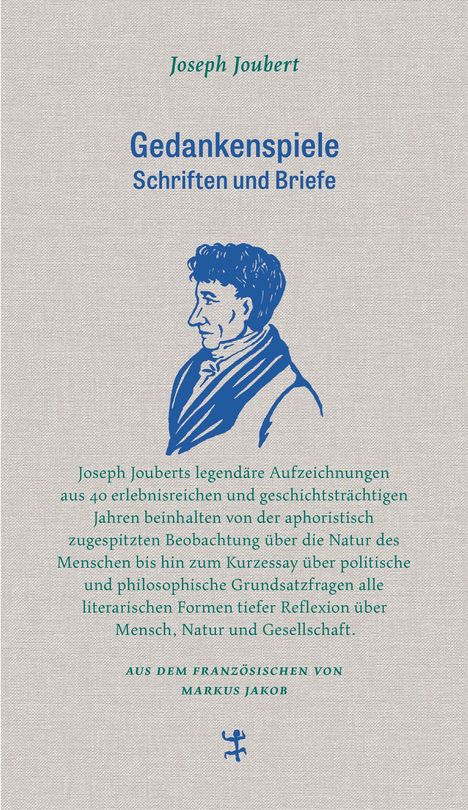 Joseph Joubert: Gedankenspiele, Buch