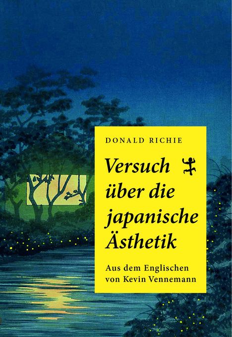 Donald Richie: Versuch über die japanische Ästhetik, Buch