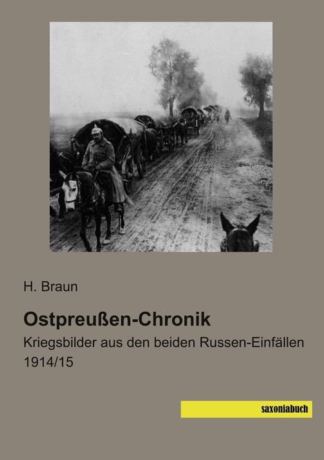 H. Braun: Ostpreußen-Chronik, Buch