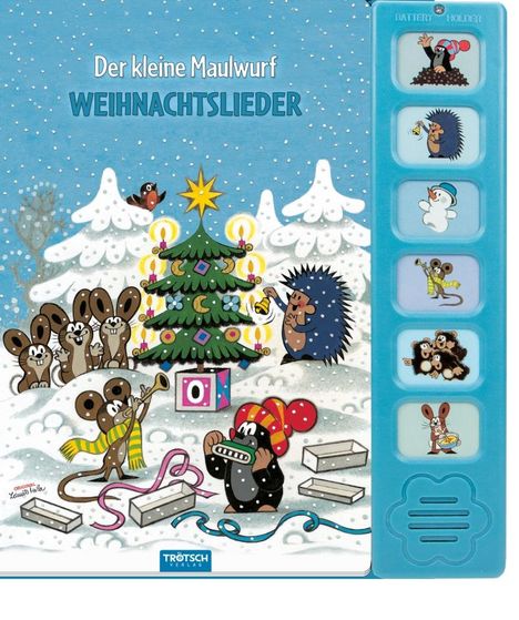 Weihnachtslieder Soundbuch "Der kleine Maulwurf", Buch