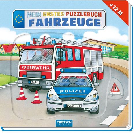 Trötsch Mein erstes Puzzlebuch Fahrzeuge, Buch