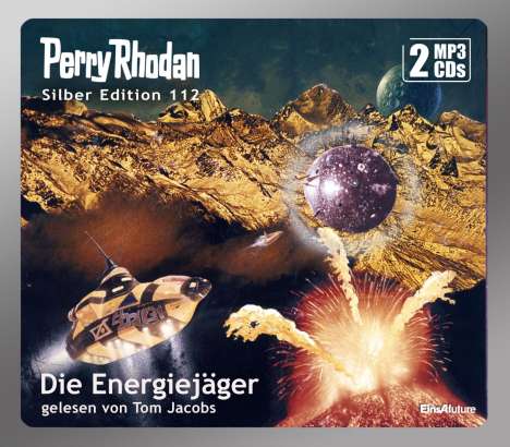 Clark Darlton: Perry Rhodan Silber Edition 112: Die Energiejäger (2 MP3-CDs), MP3-CD
