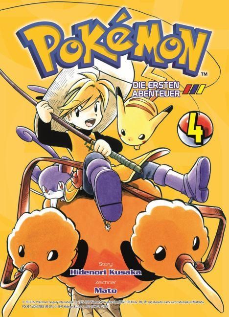 Hidenori Kusaka: Pokémon: Die ersten Abenteuer 04, Buch