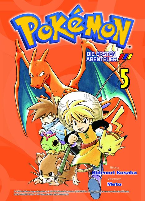 Hidenori Kusaka: Pokémon: Die ersten Abenteuer 05, Buch