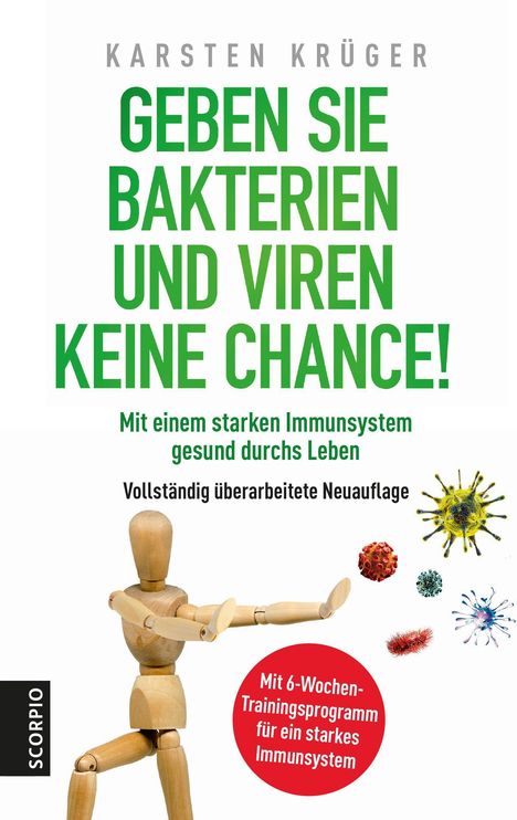 Karsten Krüger: Geben Sie Bakterien und Viren keine Chance!, Buch