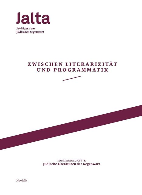 Hila Amit: Zwischen Literarizität und Programmatik - Jüdische Literaturen der Gegenwart, Buch