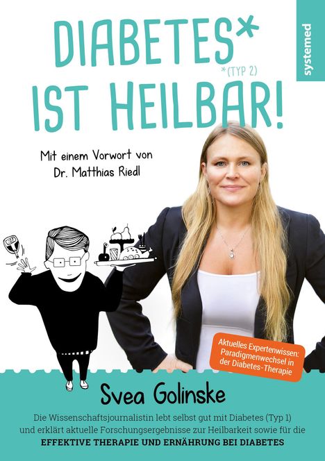 Svea Golinske: Diabetes ist heilbar!, Buch