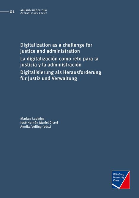 Digitalization as a challenge for justice and administration, Buch