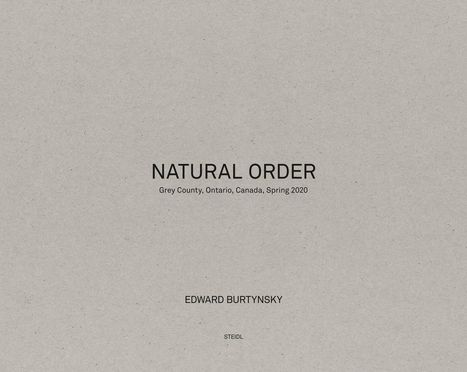 Edward Burtynsky: Natural Order, Buch