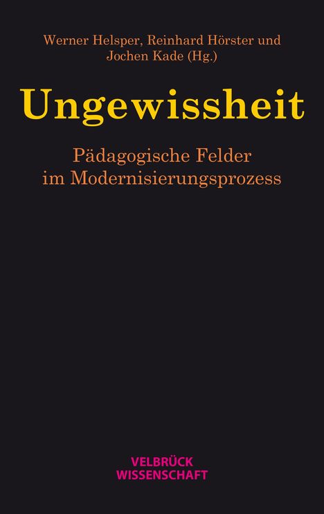 Ungewissheit, Buch