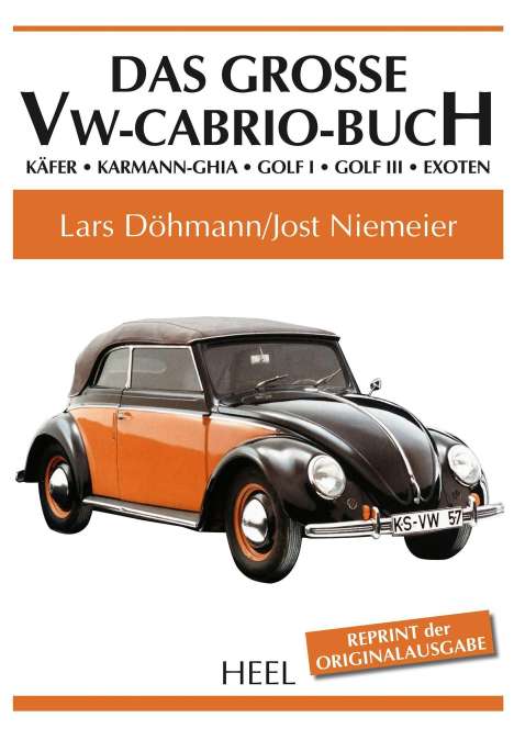 Lars Döhmann: Das große VW-Cabrio-Buch, Buch