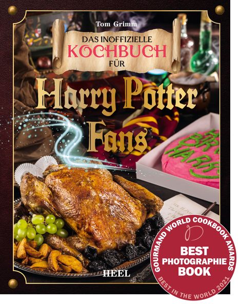 Tom Grimm: Das inoffizielle Kochbuch für Harry Potter Fans, Buch