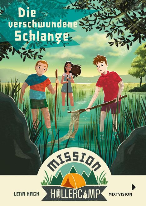 Lena Hach: Mission Hollercamp Band 4 - Die verschwundene Schlange, Buch