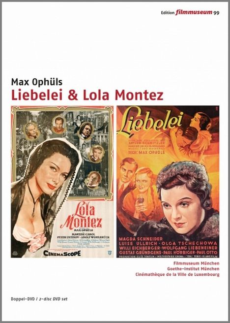 Liebelei / Lola Montez, 2 DVDs