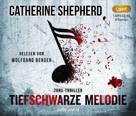 Catherine Shepherd: Tiefschwarze Melodie, MP3-CD