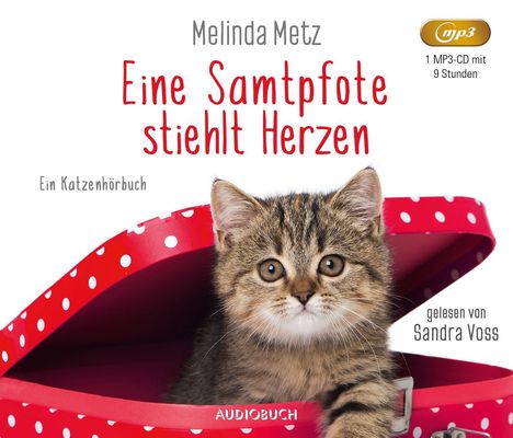 Melinda Metz: Eine Samtpfote stiehlt Herzen, MP3-CD
