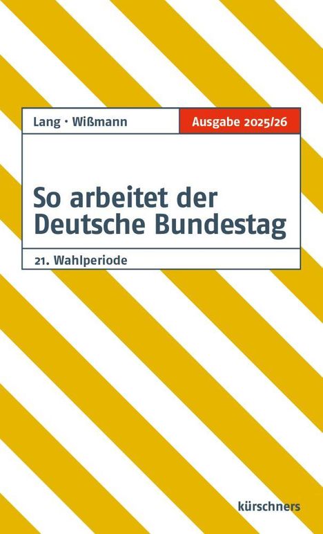 Ruth Lang: So arbeitet der Deutsche Bundestag, Buch
